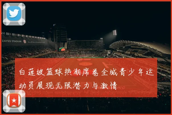 白莲坡篮球热潮席卷全城青少年运动员展现无限潜力与激情